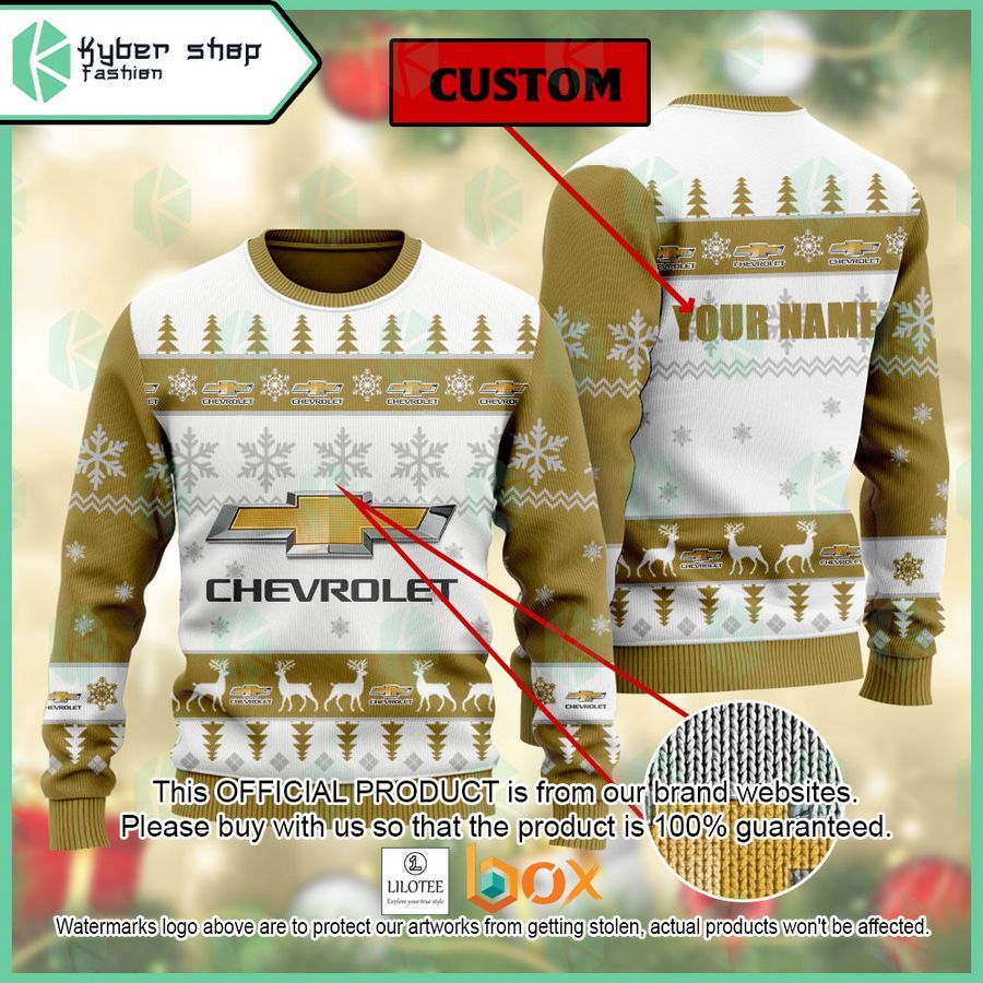 BEST Personalized Chevrolet Christmas Sweater 1