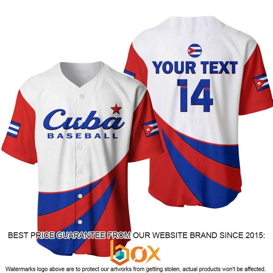 NEW Customized Cuba 2023 Baseball Jersey 6