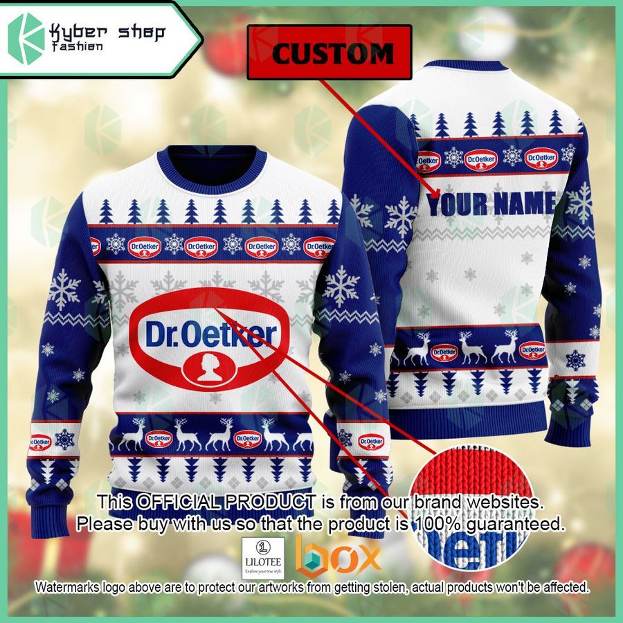 BEST Personalized Dr Oetker Christmas Sweater 1