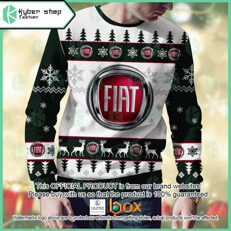 BEST Personalized Fiat Christmas Sweater 2