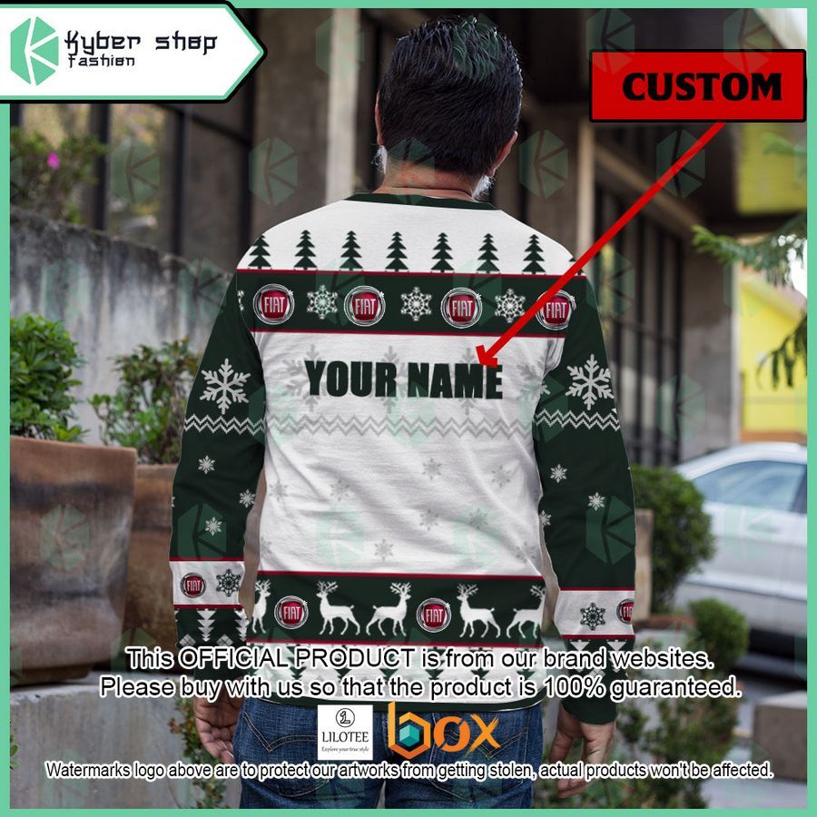 BEST Personalized Fiat Christmas Sweater 3