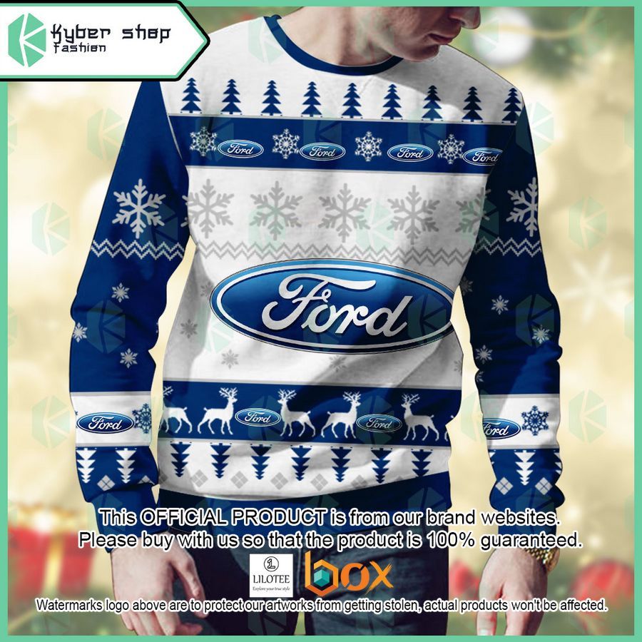BEST Personalized Ford Christmas Sweater 2