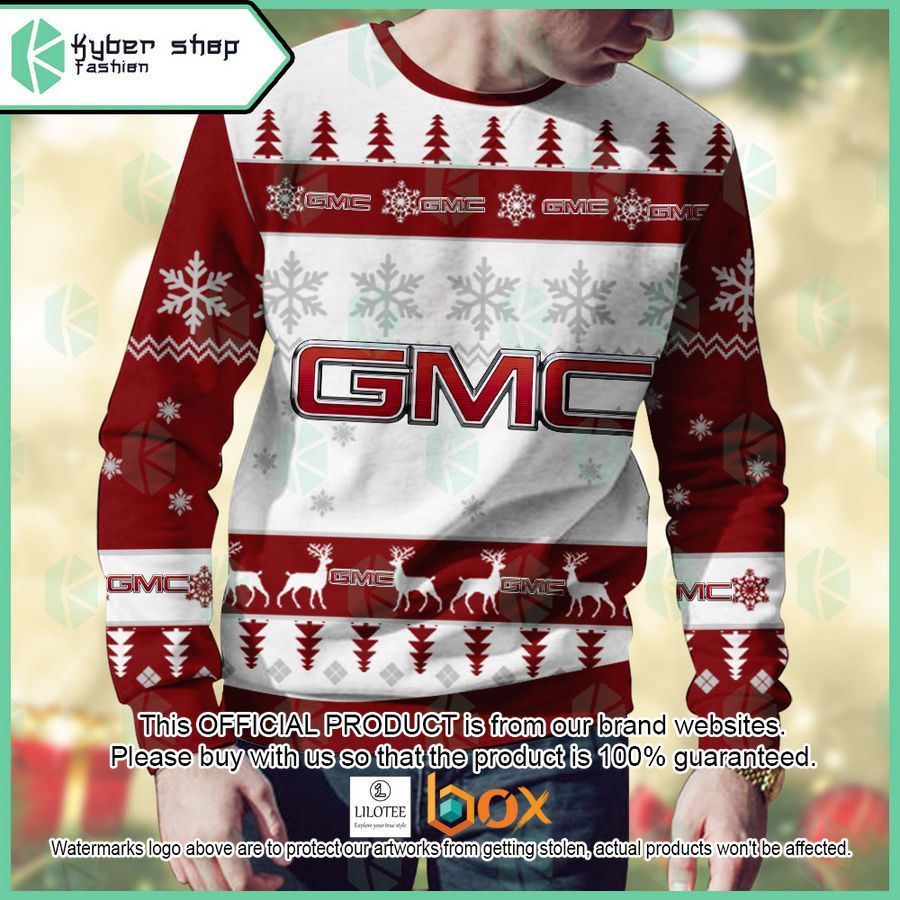 BEST Personalized GMC Christmas Sweater 2
