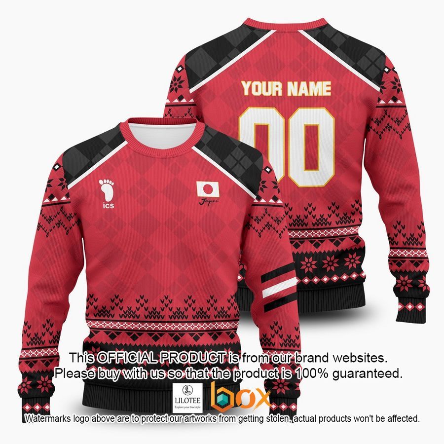 BEST Personalized Haikyuu National Team Christmas Ugly Sweater 1