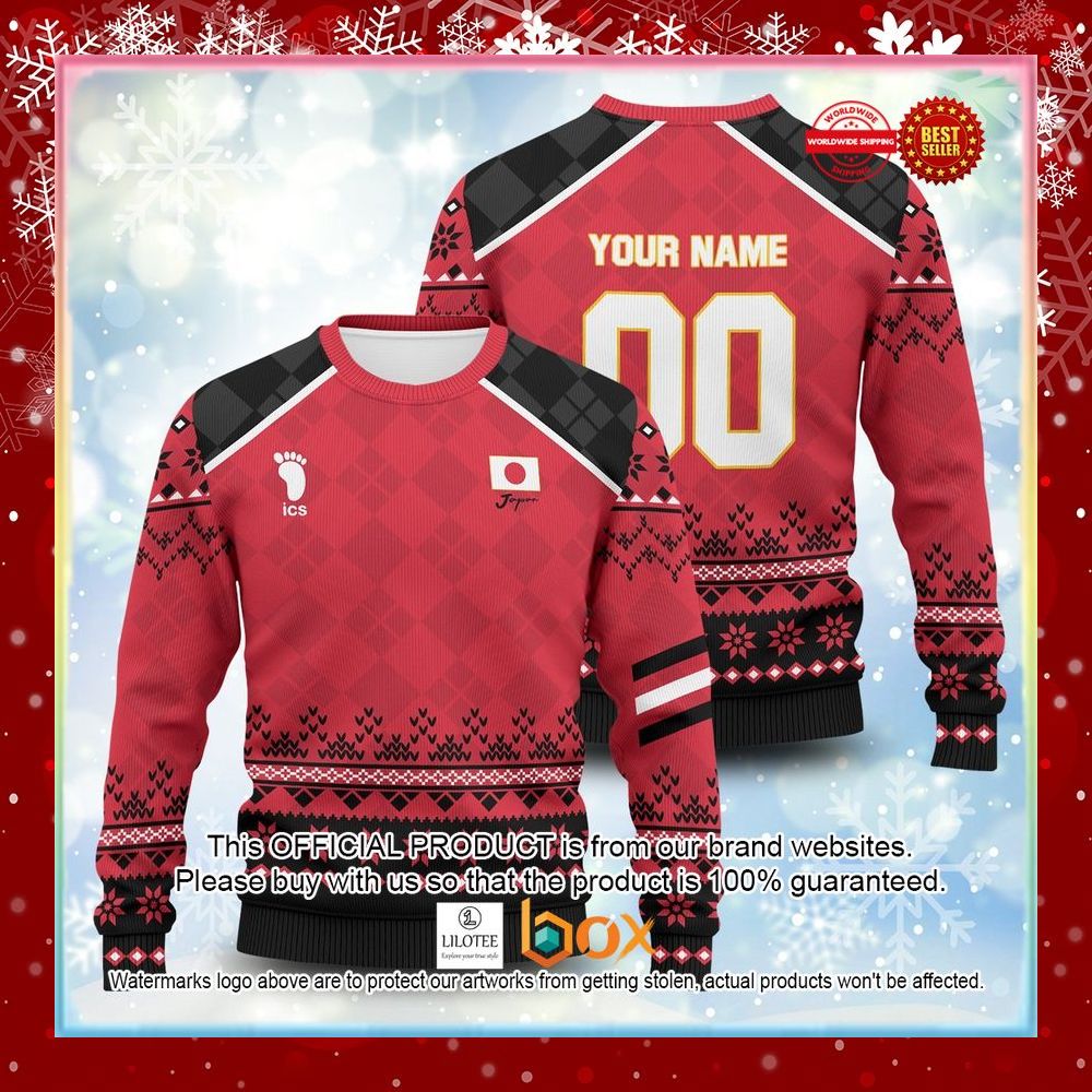 BEST Personalized Haikyuu National Team Christmas Ugly Sweater 8