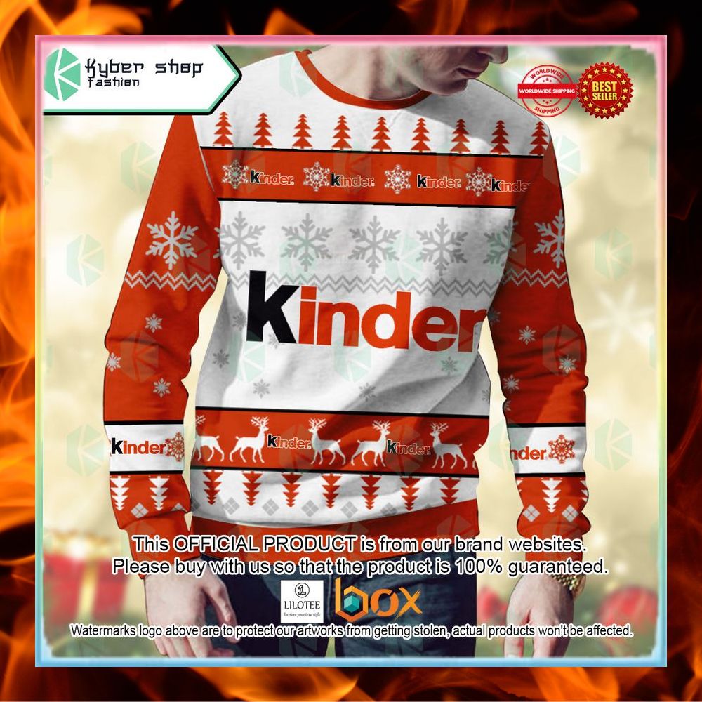 BEST Personalized Kinder Christmas Sweater 7