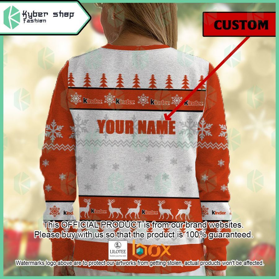 BEST Personalized Kinder Christmas Sweater 5