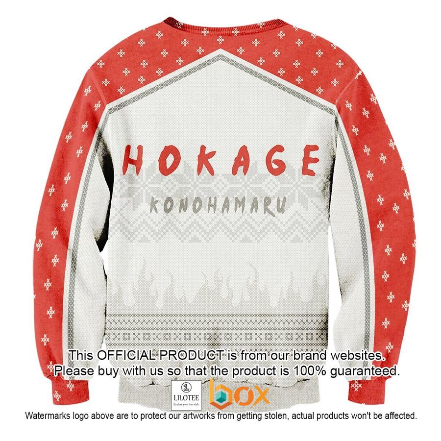 BEST Personalized Konoha Hokage Ugly Sweater 3