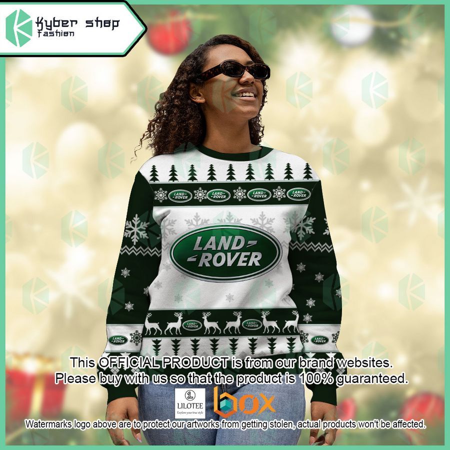 BEST Personalized Land Rover Christmas Sweater 4