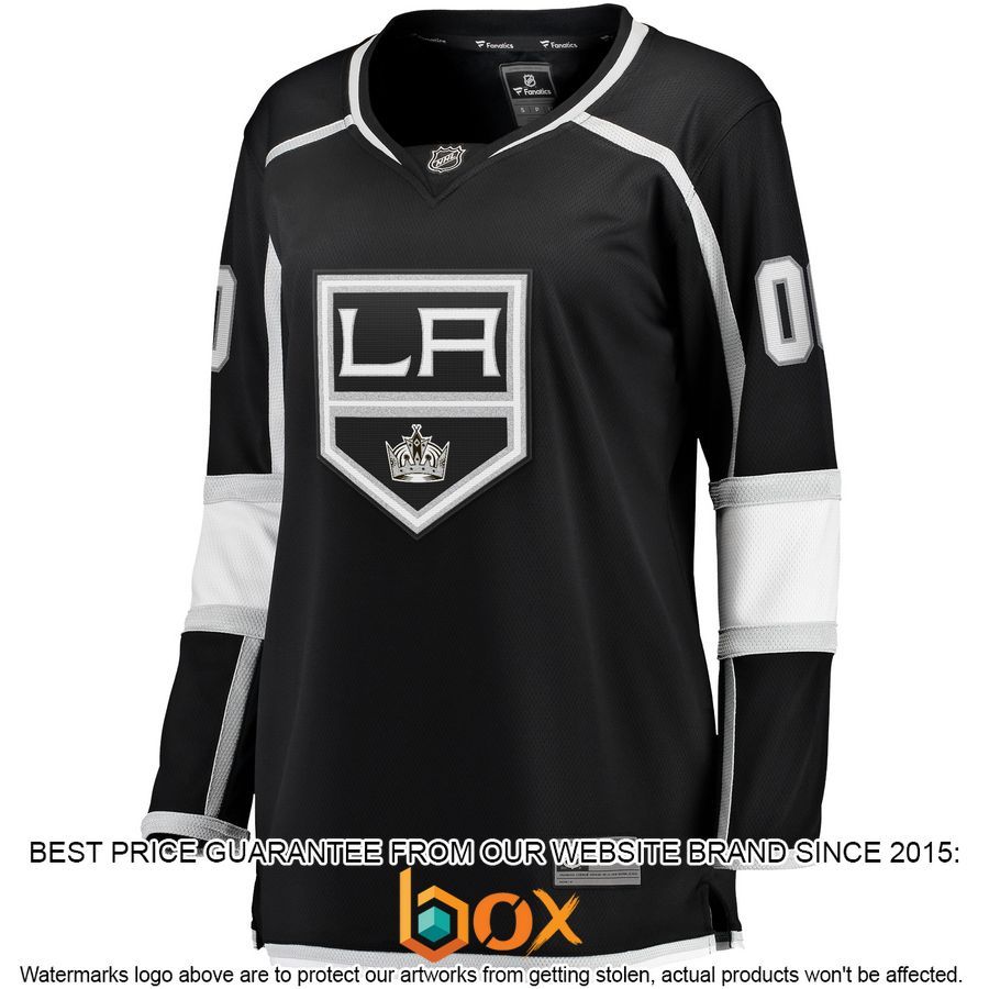NEW Personalized Los Angeles Kings Women's 2020/21 Home Black Hockey Jersey 2