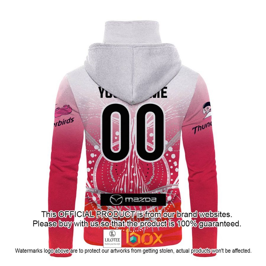 BEST Personalized Netball Adelaide Thunderbirds Indigenous Jersey Hoodie, Shirt 22