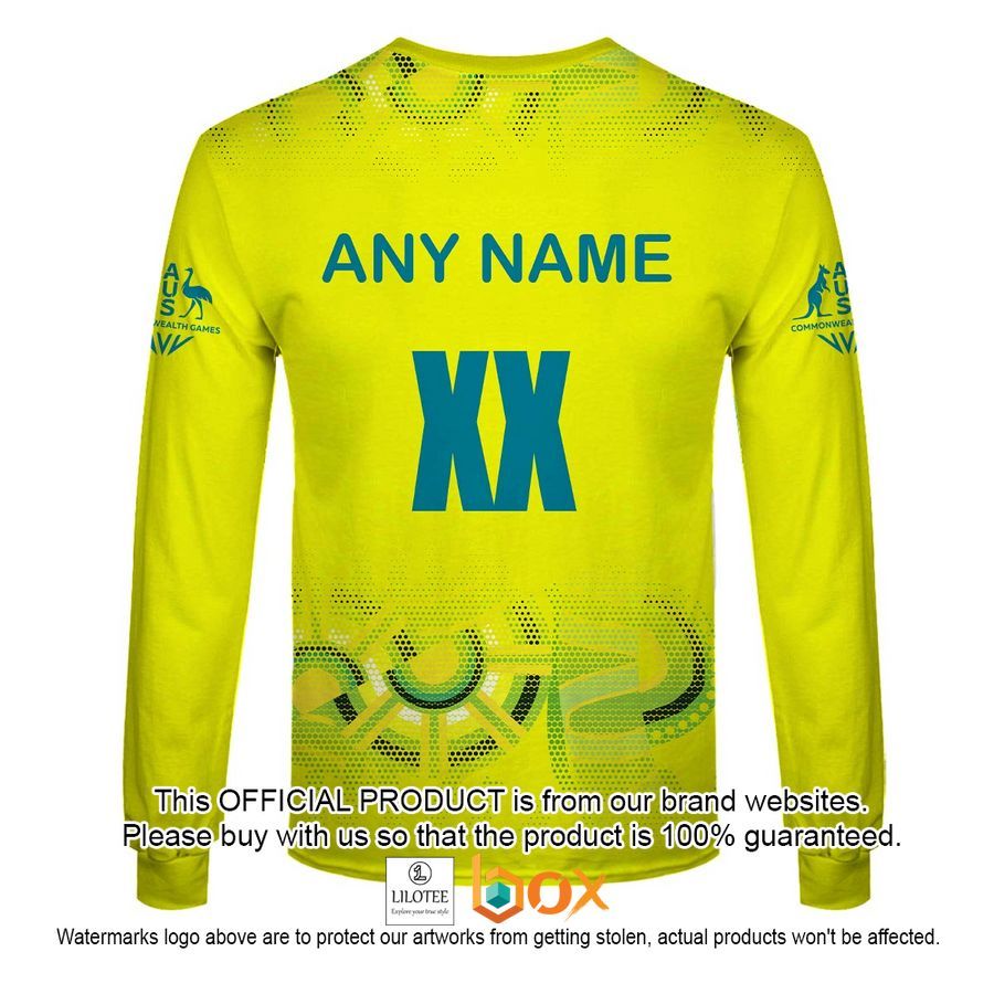 BEST Personalized Netball Australia Diamonds Yellow Jersey 2022 Hoodie, Shirt 16