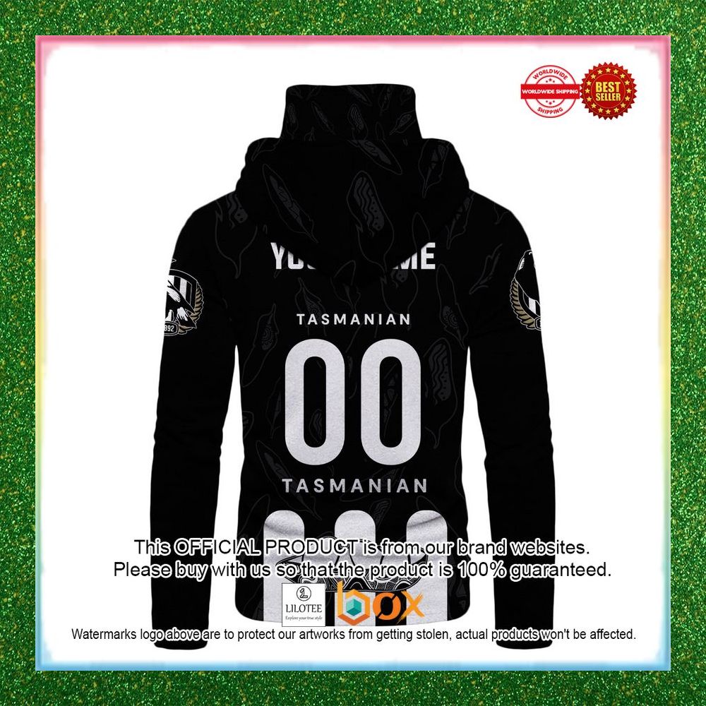 BEST Personalized Netball Collingwood Magpies Indigenous Jersey Hoodie, Shirt 11
