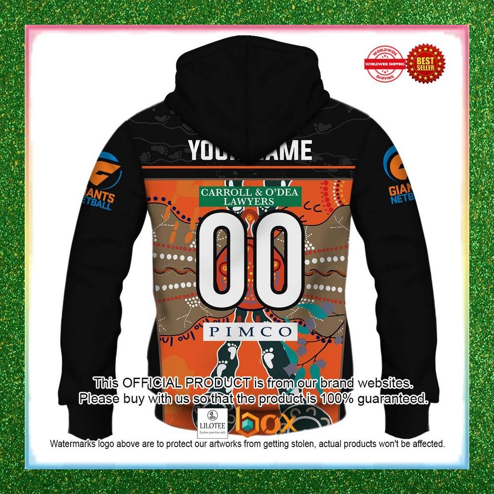 BEST Personalized Netball Giants Indigenous Jersey Hoodie, Shirt 7