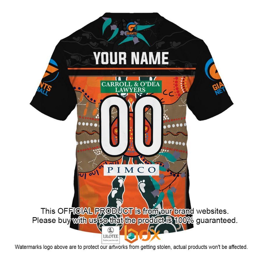 BEST Personalized Netball Giants Indigenous Jersey Hoodie, Shirt 19