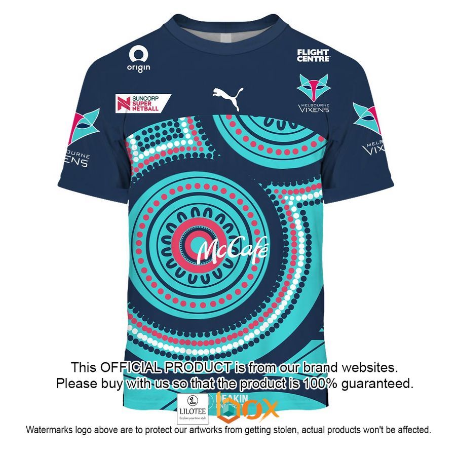 BEST Personalized Netball Melbourne Vixens Indigenous Jersey Hoodie, Shirt 15