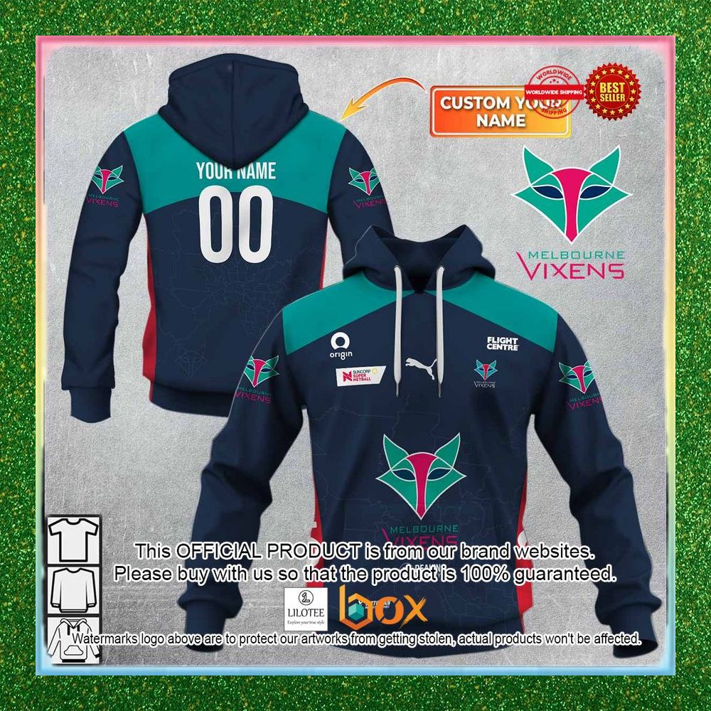 BEST Personalized Netball Melbourne Vixens Jersey 2022 Hoodie, Shirt 1
