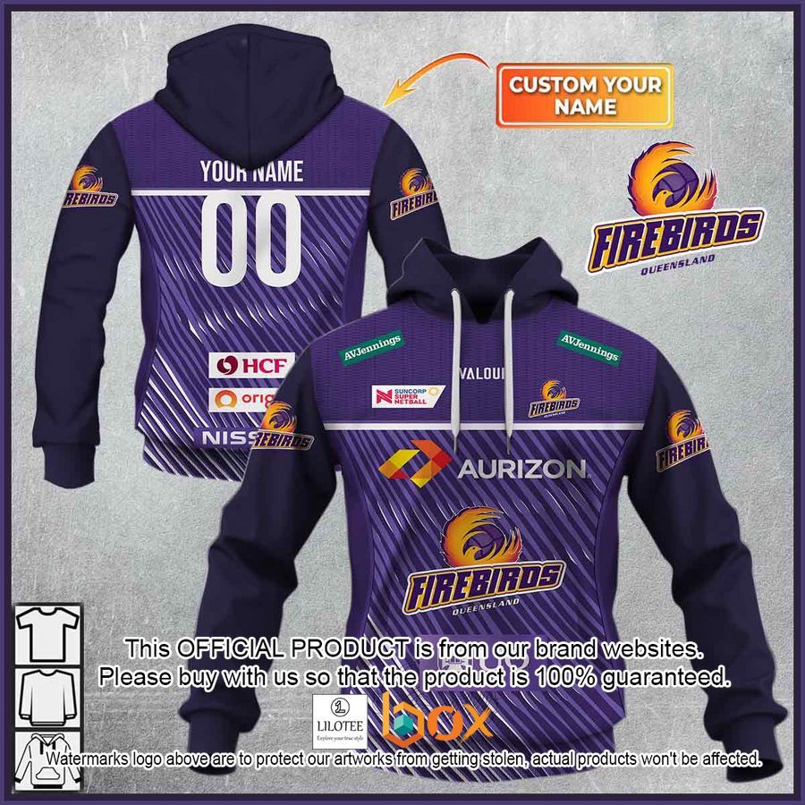 BEST Personalized Netball Queensland Firebirds Jersey 2022 Hoodie, Shirt 9