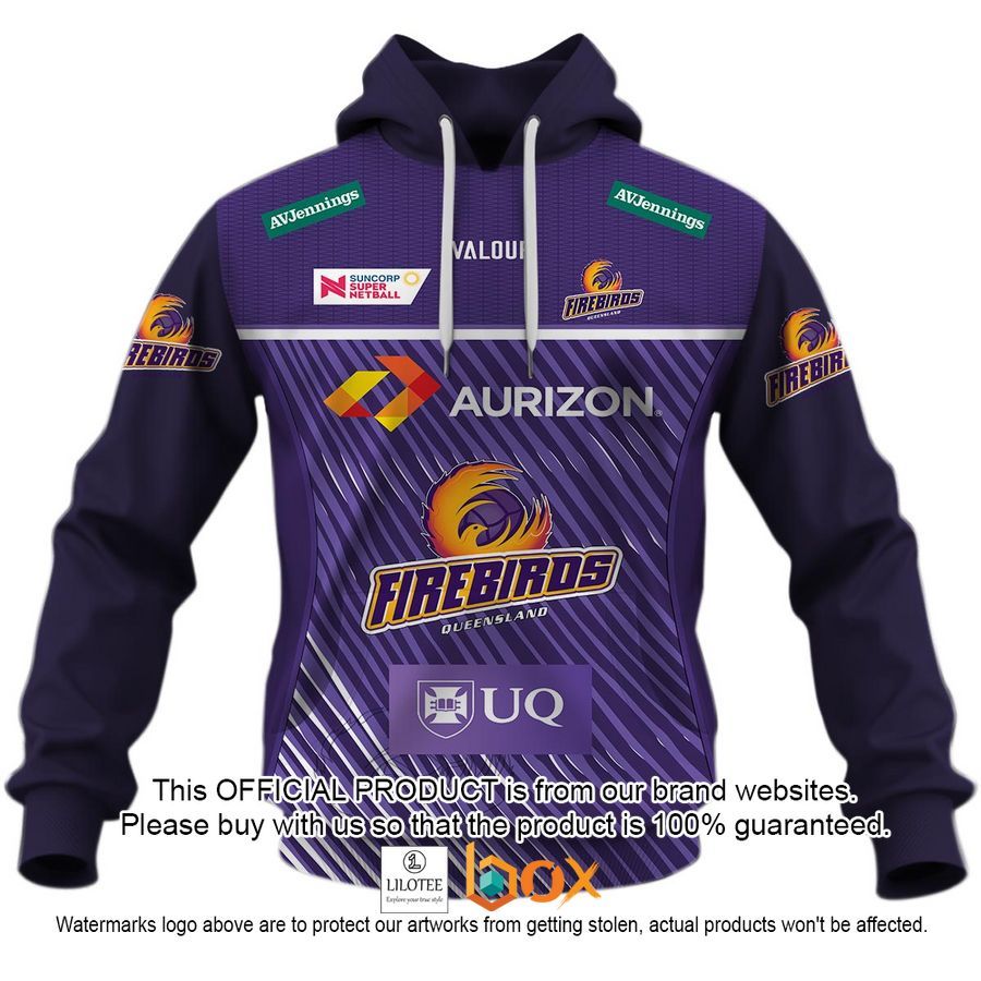 BEST Personalized Netball Queensland Firebirds Jersey 2022 Hoodie, Shirt 10