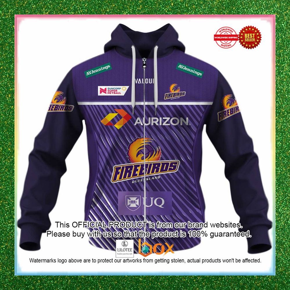 BEST Personalized Netball Queensland Firebirds Jersey 2022 Hoodie, Shirt 5