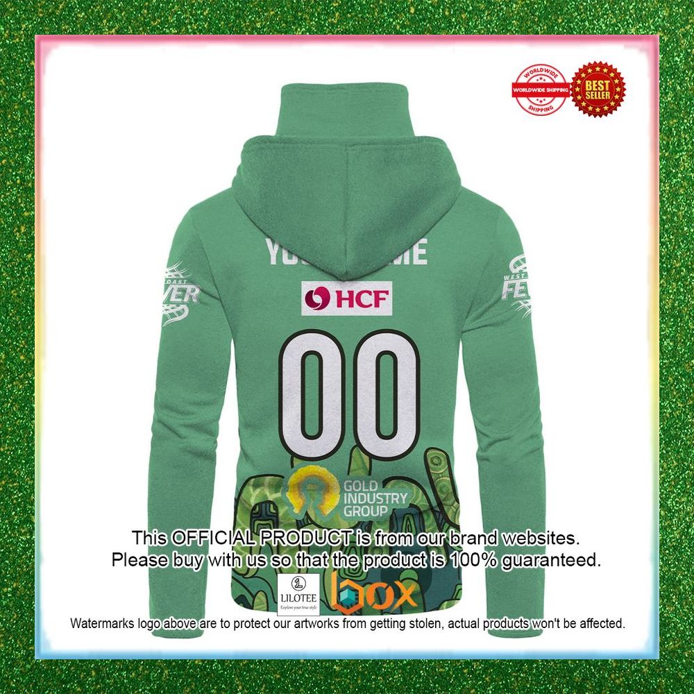 BEST Personalized Netball West Coast Fever Indigenous Jersey Hoodie, Shirt 11