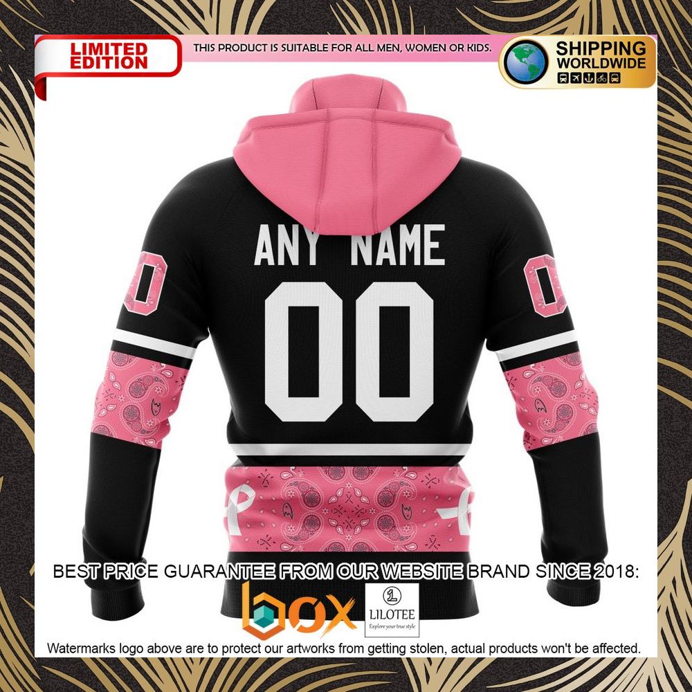 BEST NHL Anaheim Ducks Specialized Design In Classic Style With Paisley! WE WEAR PINK BREAST CANCER Personalized 3D Shirt, Hoodie 5