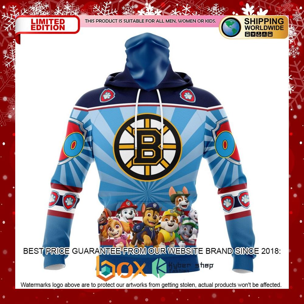 NEW NHL Boston Bruins Special Paw Patrol Kits Custom Shirt 30