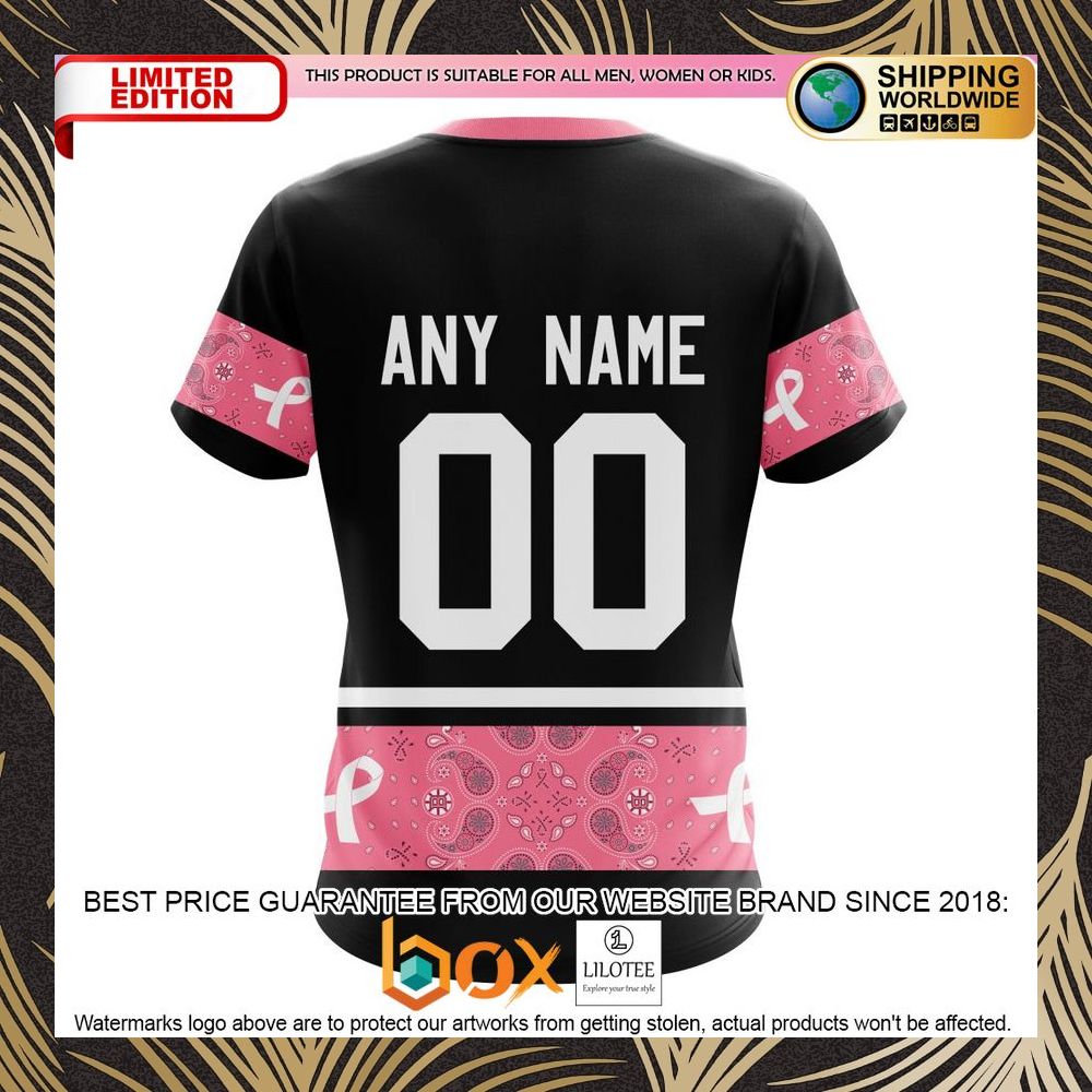 BEST NHL Boston Bruins Specialized Design In Classic Style With Paisley! WE WEAR PINK BREAST CANCER Personalized 3D Shirt, Hoodie 9