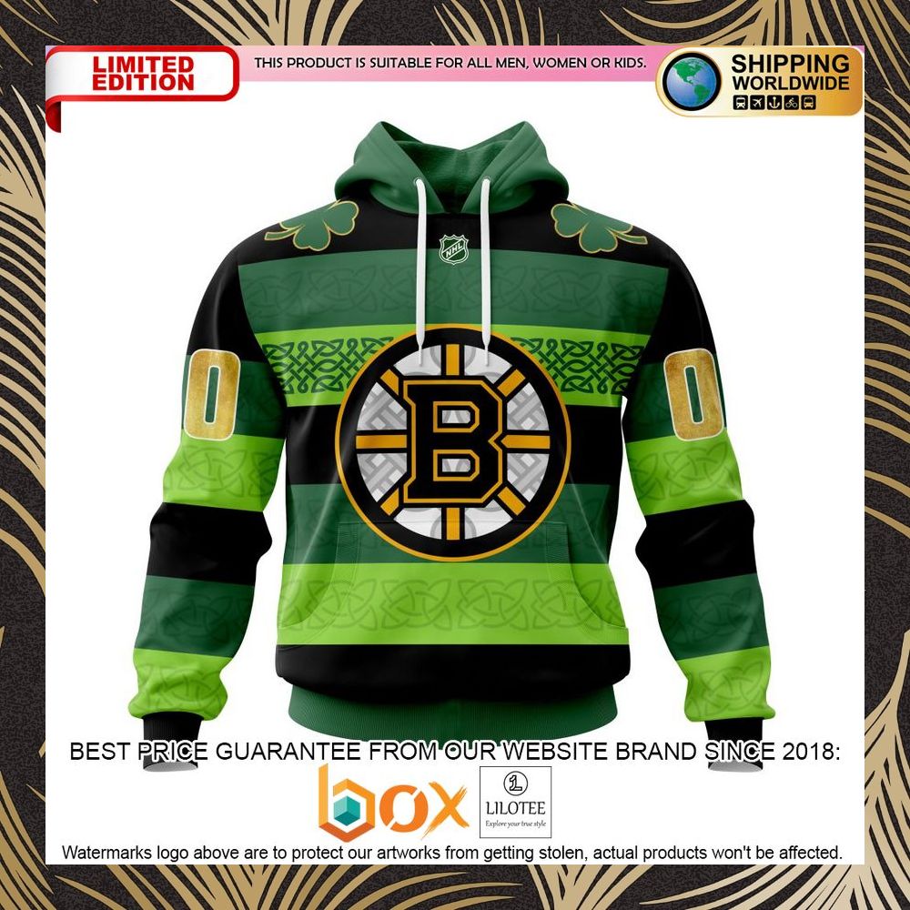 BEST NHL Boston Bruins St.Patrick Days Concepts Personalized 3D Shirt, Hoodie 1