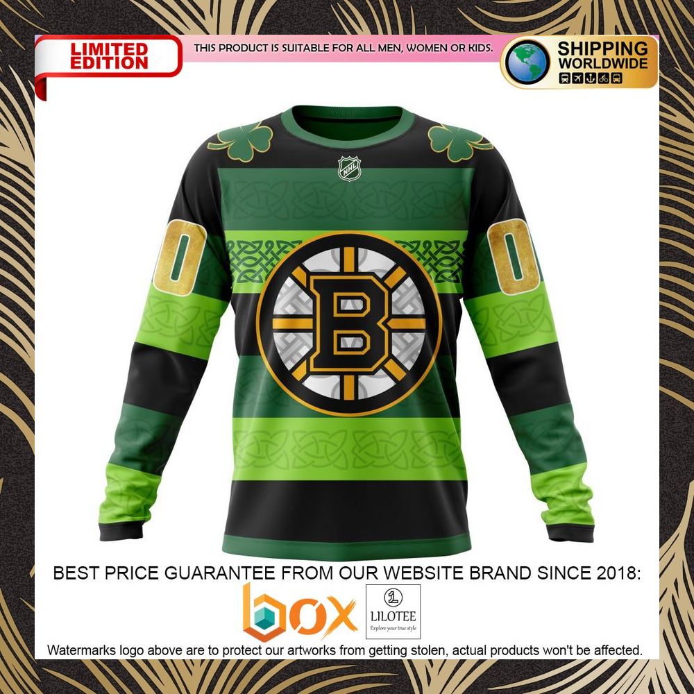 BEST NHL Boston Bruins St.Patrick Days Concepts Personalized 3D Shirt, Hoodie 6