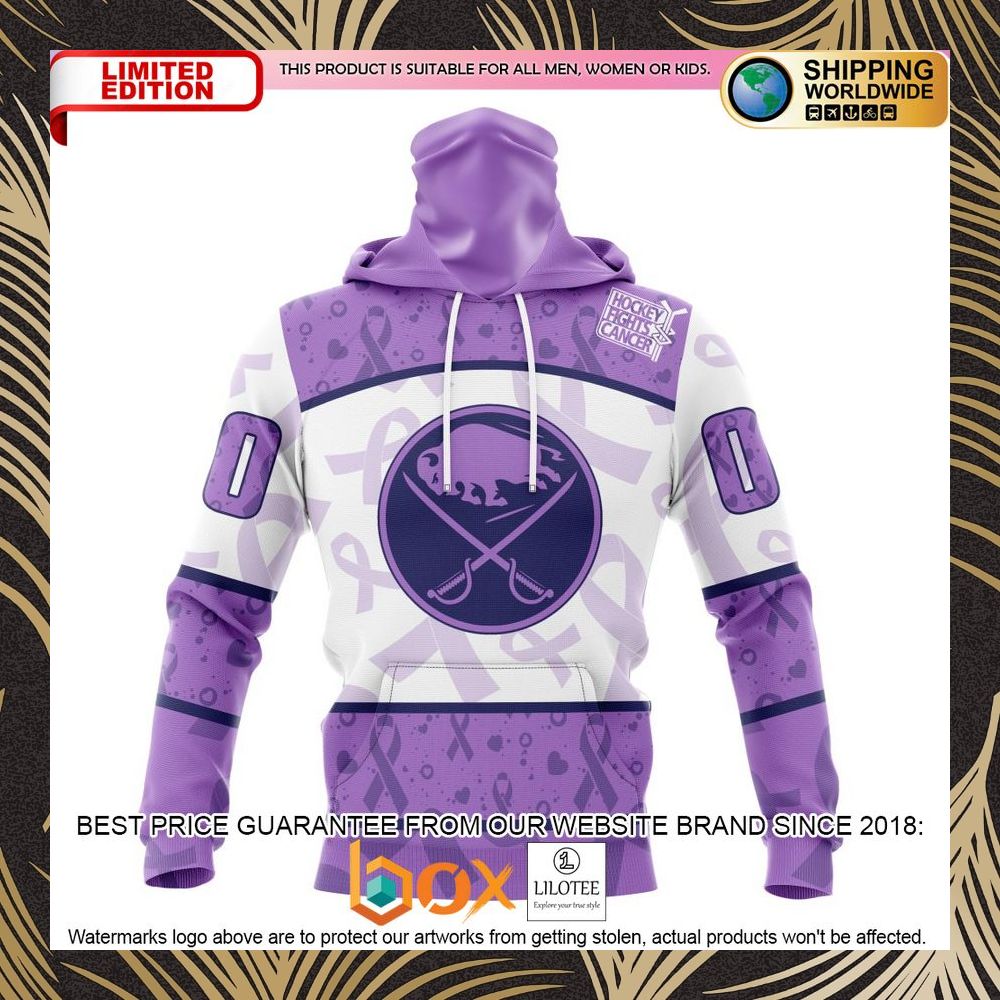BEST NHL Buffalo Sabres Special Lavender Fight Cancer Personalized 3D Shirt, Hoodie 4