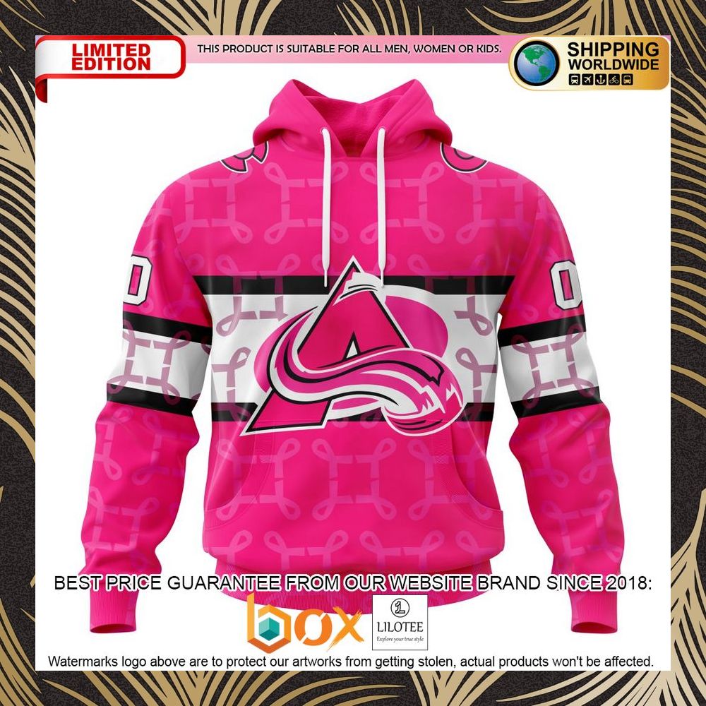 BEST NHL Colorado Avalanche Specialized Design I Pink I Can! IN OCTOBER WE WEAR PINK BREAST CANCER Personalized 3D Shirt, Hoodie 1