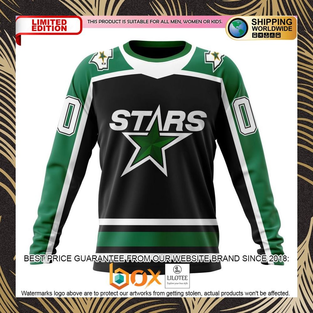 BEST NHL Dallas Stars Reverse Retro Kits 2022 Personalized 3D Shirt, Hoodie 6