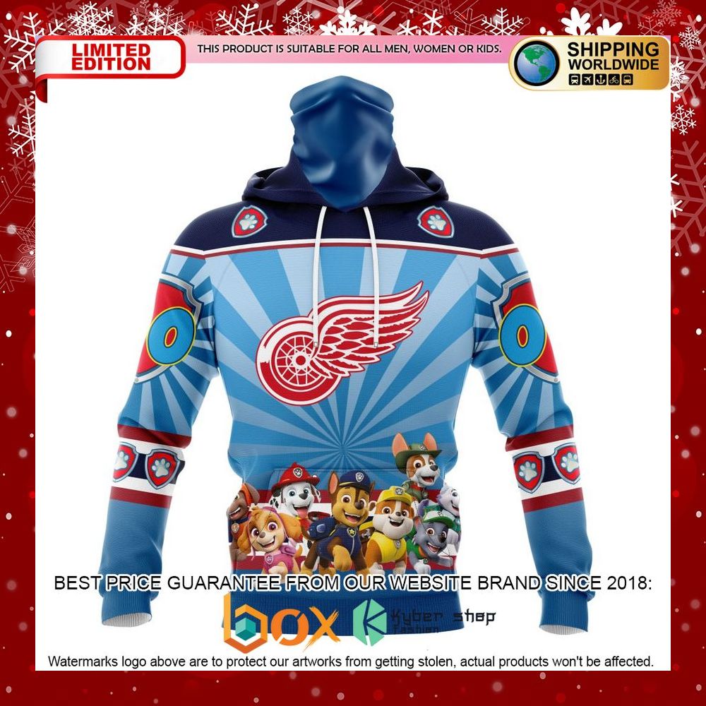NEW NHL Detroit Red Wings Special Paw Patrol Kits Custom Shirt 13