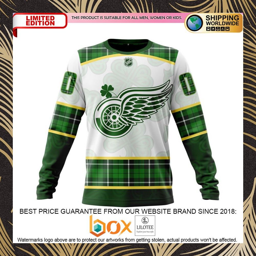 BEST NHL Detroit Red Wings St.Patrick Days Concepts Personalized 3D Shirt, Hoodie 6