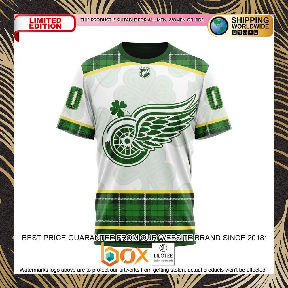 BEST NHL Detroit Red Wings St.Patrick Days Concepts Personalized 3D Shirt, Hoodie 8
