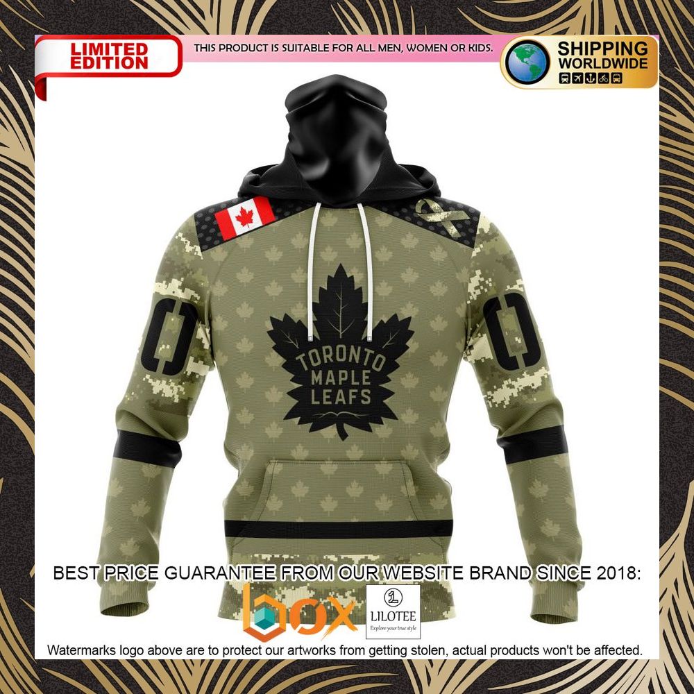 BEST NHL Toronto Maple Leafs Special Camo Military Appreciation Personalized 3D Shirt, Hoodie 4