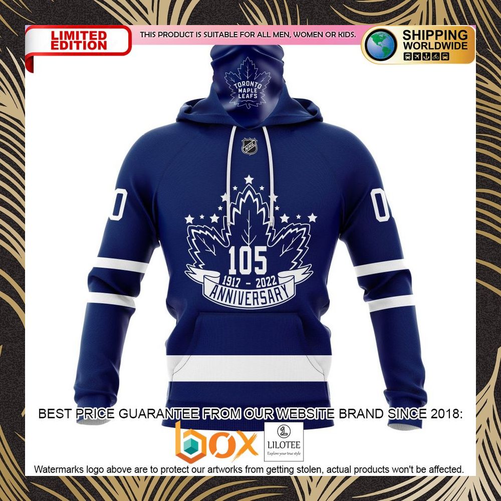 BEST NHL Toronto Maple Leafs Specialized 2022 Concepts With 105 Years Anniversary Logo 0 Personalized 3D Shirt, Hoodie 4