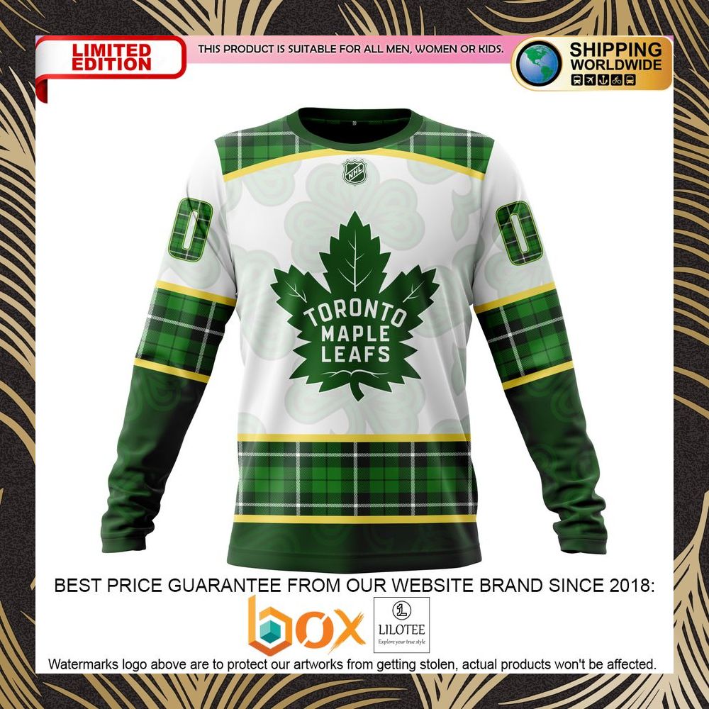 BEST NHL Toronto Maple Leafs St.Patrick Days Concepts Personalized 3D Shirt, Hoodie 6