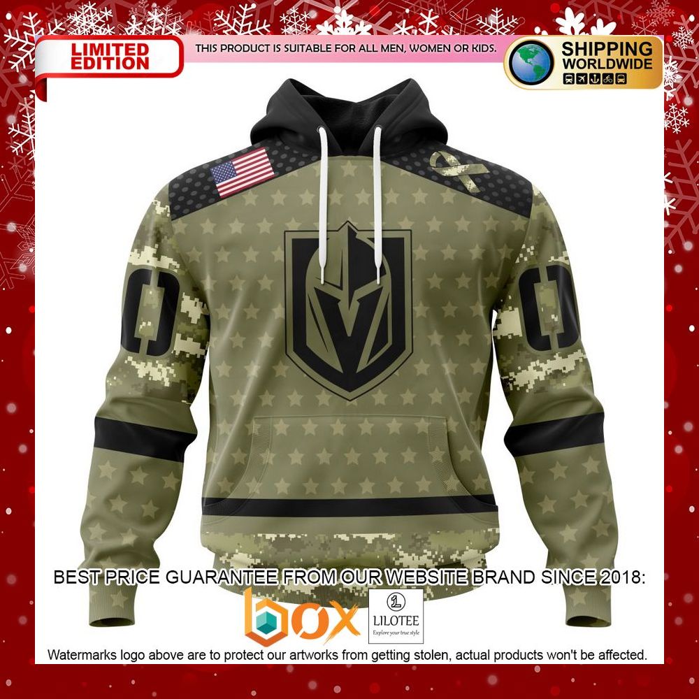 HOT Vegas Golden Knights Camo Military Appreciation CUSTOM Shirt, Hoodie 1