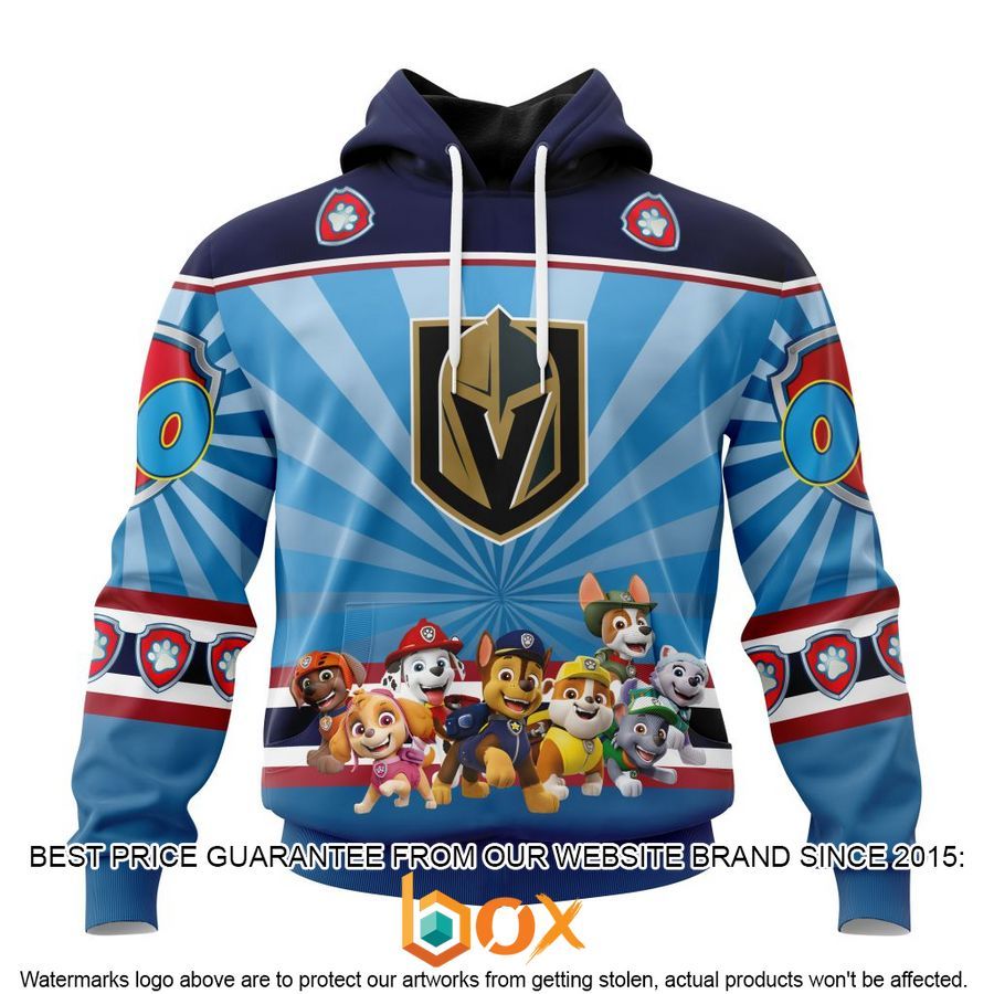 NEW NHL Vegas Golden Knights Special Paw Patrol Kits Custom Shirt 1