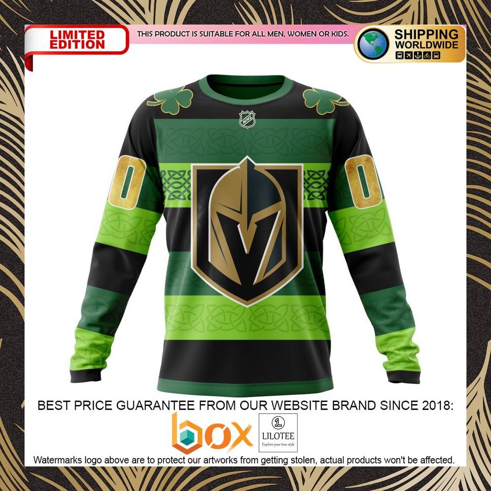 BEST NHL Vegas Golden Knights St.Patrick Days Concepts Personalized 3D Shirt, Hoodie 6