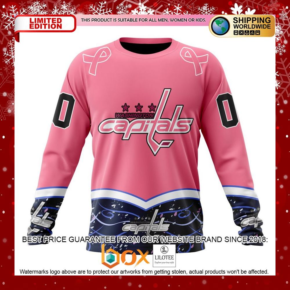 HOT Washington Capitals Hockey Fights Cancer CUSTOM Shirt, Hoodie 6