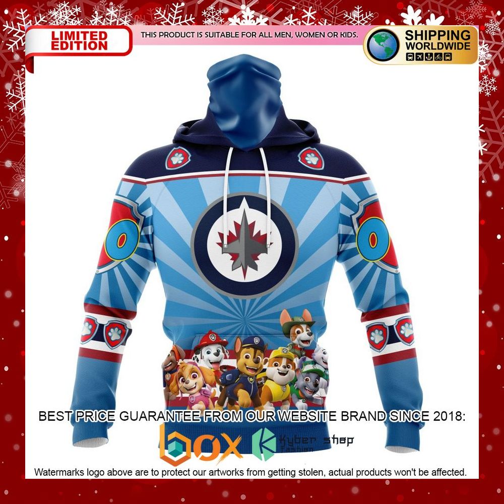 NEW NHL Winnipeg Jets Special Paw Patrol Kits Custom Shirt 13