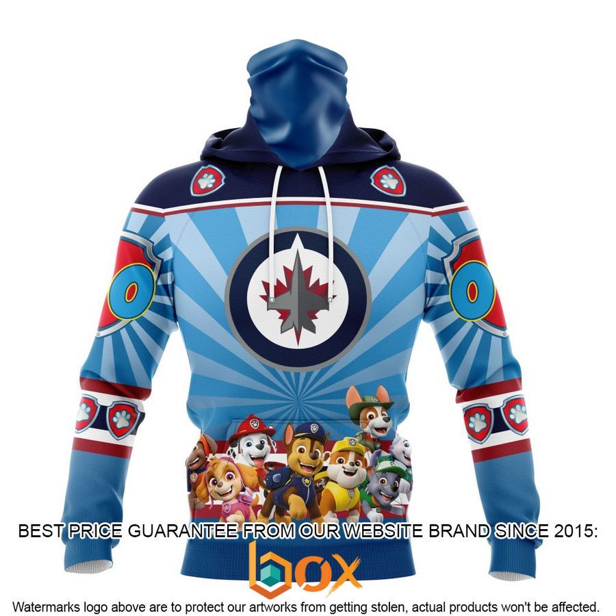 NEW NHL Winnipeg Jets Special Paw Patrol Kits Custom Shirt 4