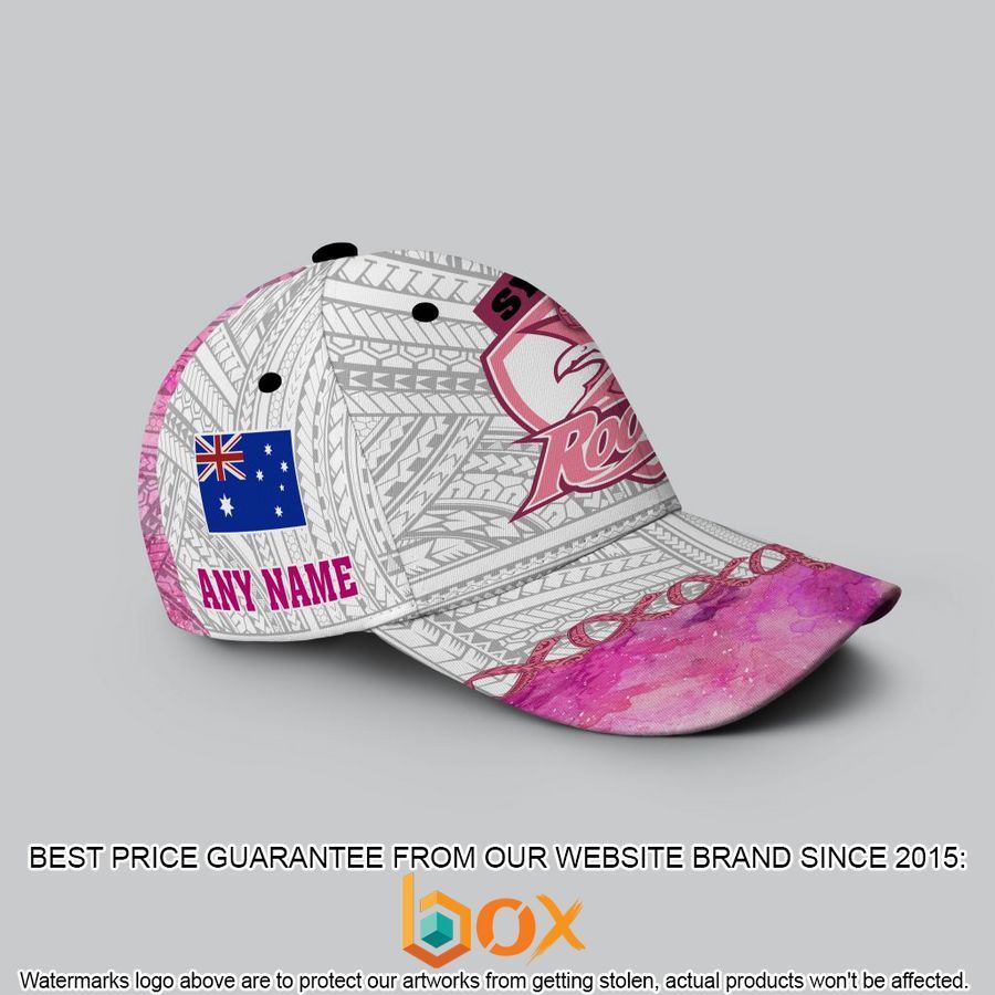 NEW NRL Sydney Roosters We Fights Again Cancer With Samoa Spirits Custom Cap 2