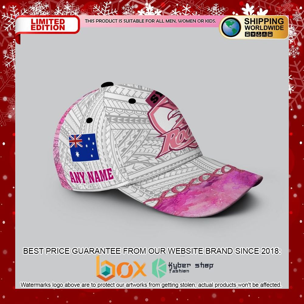NEW NRL Sydney Roosters We Fights Again Cancer With Samoa Spirits Custom Cap 6
