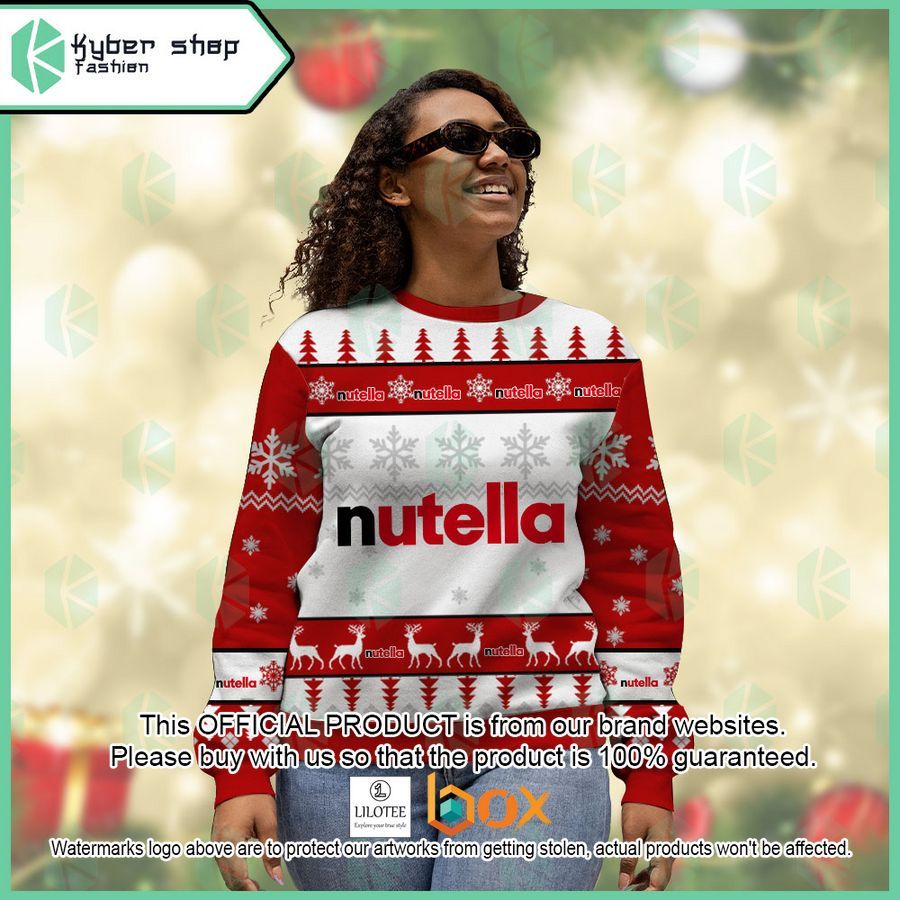 BEST Personalized Nutella Sweater Christmas 4