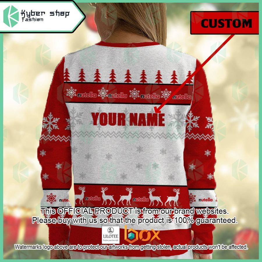 BEST Personalized Nutella Sweater Christmas 5