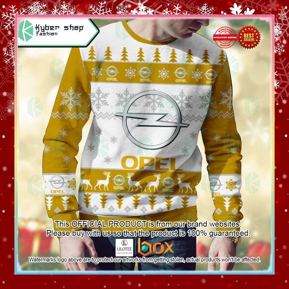 BEST Personalized Opel Sweater Christmas 7